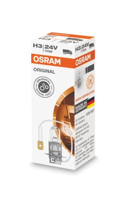 OSRAM 24V 70W PK22s H3 STANDARD Doboz