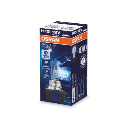 OSRAM 12V 15/55W PGJ23t-1 H15 COOL BLUE INTENSE Doboz