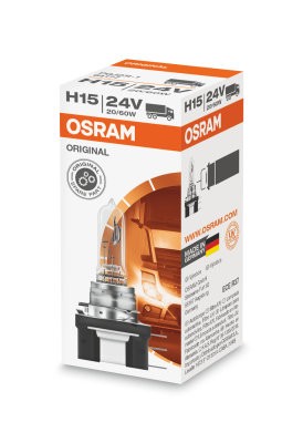 OSRAM 24V 20/60W PGJ23t-1 H15 STANDARD Doboz
