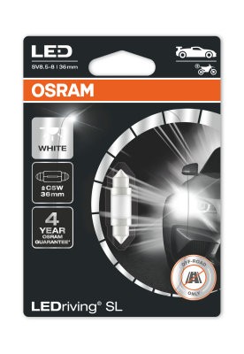 OSRAM 12V 0,6W SV8.5-8  C5W (36 mm) LEDriving® SL Bliszter