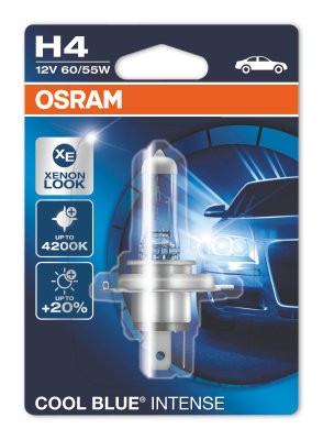 OSRAM 12V 60/55W P43T H4 COOL BLUE INTENSE Bliszter
