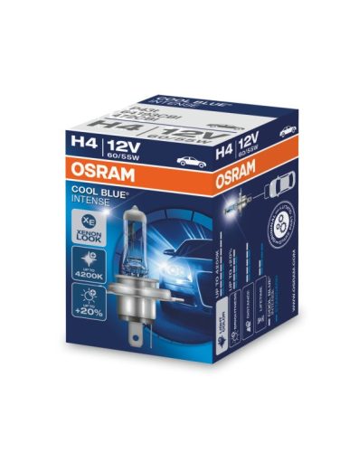 OSRAM 12V 60/55W P43T H4 COOL BLUE INTENSE Doboz