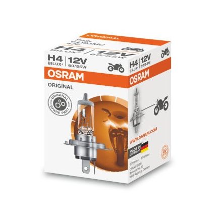 OSRAM 12V 60/55W P43T H4 MOTO STANDARD Doboz