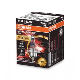 Osram 12V 60/55W P43T H4 NIGHT BREAKER 200 Doboz