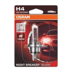 OSRAM 12V 60/55W P43t H4 NIGHT BREAKER® SILVER Bliszter