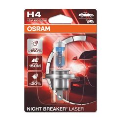 OSRAM 12V 60/55W P43t H4 NIGHT BREAKER® LASER Bliszter