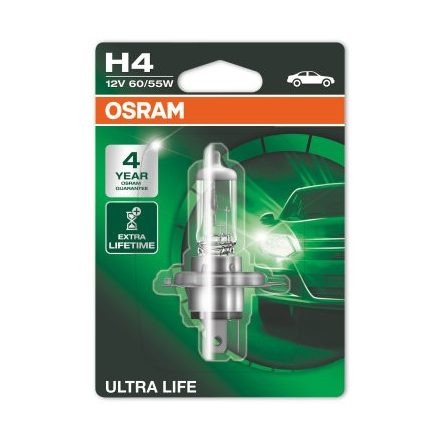 OSRAM 12V 60/55W P43T H4 ULTRA LIFE Bliszter