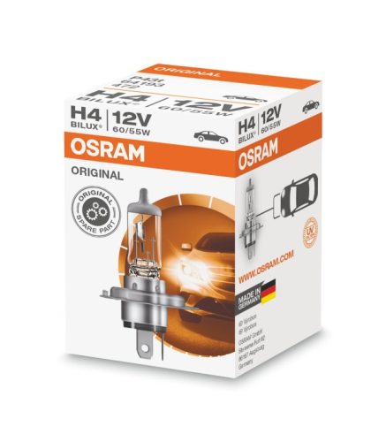 OSRAM 12V 60/55W P43T H4 STANDARD Doboz