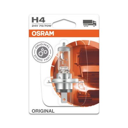 OSRAM 24V 75/70W P43T H4 STANDARD Bliszter