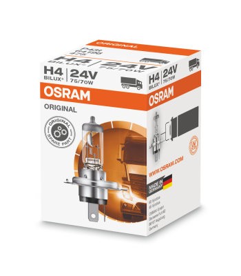 OSRAM 24V 75/70W P43T H4 STANDARD Doboz
