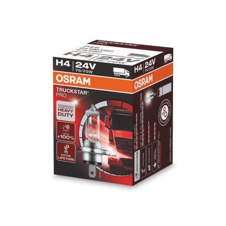 OSRAM 24V 70/75W P43T H4 TRUCKSTAR PRO Doboz