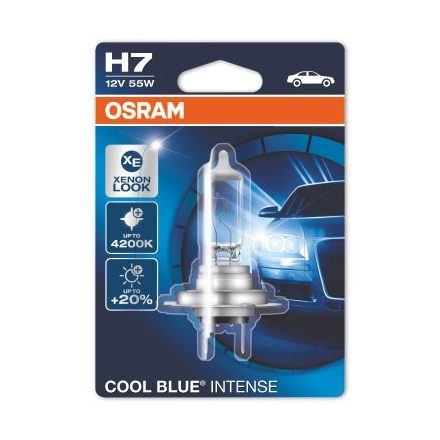 OSRAM 12V 55W PX26d H7 COOL BLUE INTENSE Bliszter