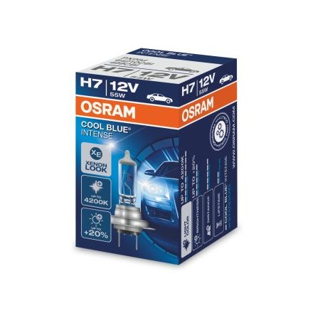 OSRAM 12V 55W PX26d H7 COOL BLUE INTENSE Doboz