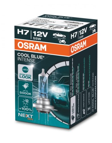 OSRAM 12V 55W PX26d H7 Cool Blue Intense Next Gen. Doboz