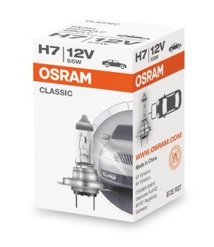 Osram 12V 55W PX26D H7 Classic Doboz