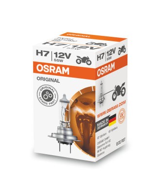 OSRAM 12V 55W PX26d H7 MOTO STANDARD Doboz