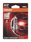 OSRAM 12V 55W PX26d H7 NIGHT BREAKER® SILVER Bliszter