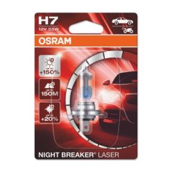 OSRAM 12V 55W PX26d H7 NIGHT BREAKER® LASER Bliszter