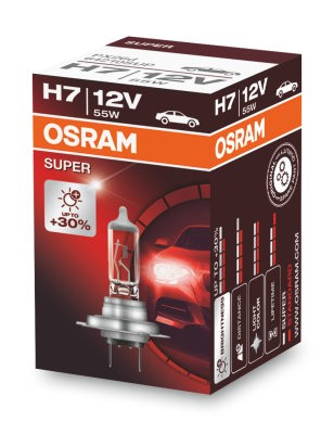 OSRAM 12V 55W PX26d H7 SUPER Doboz