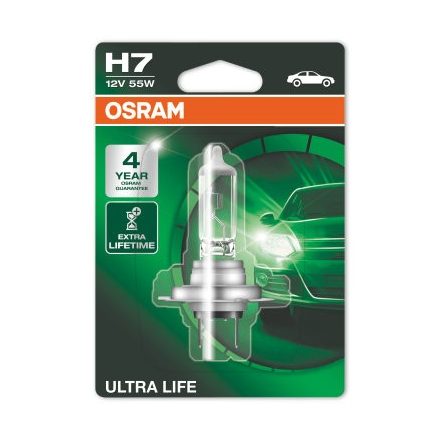 OSRAM 12V 55W PX26d H7 ULTRA LIFE Bliszter