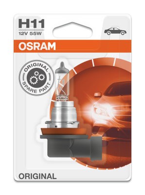 OSRAM 12V 55W PGJ19-2 H11 STANDARD Bliszter