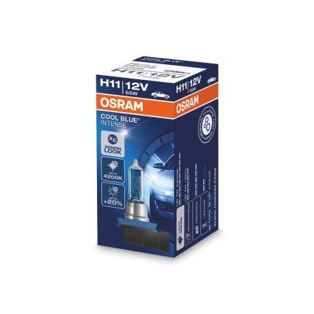 OSRAM 12V 55W PGJ19-2 H11 COOL BLUE INTENSE Doboz