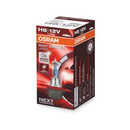 OSRAM 12V 35W PGJ19-1 H8 NIGHT BREAKER® LASER Doboz