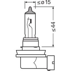 OSRAM 24V 70W PGJ19-2 H11 TRUCKSTAR PRO Doboz