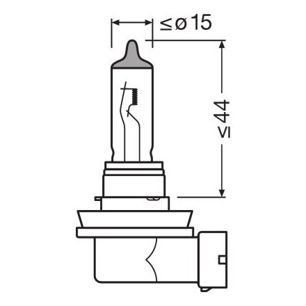 OSRAM 24V 70W PGJ19-2 H11 TRUCKSTAR PRO Doboz