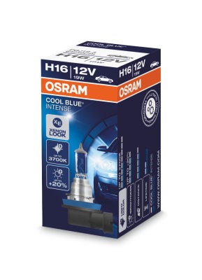 OSRAM 12V 19W PGJ19-3 H16 COOL BLUE INTENSE Doboz