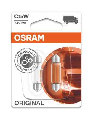 OSRAM 24V 5W SV8.5-8 C5W STANDARD Duo Bliszter