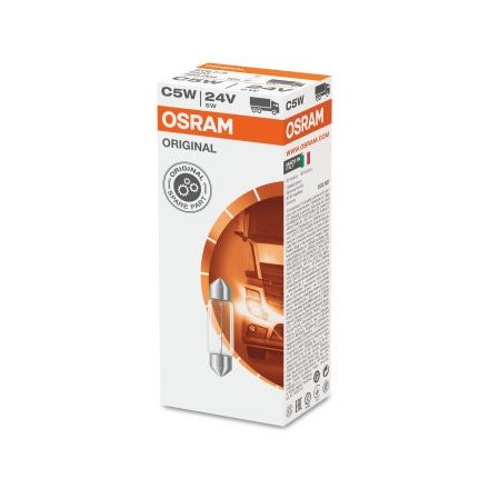 OSRAM 24V 5W SV8.5-8 C5W STANDARD Doboz