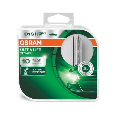 OSRAM 12/24V 35W PK32d-2 D1S XENARC ULTRALIFE Duo-Box