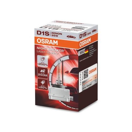 OSRAM 12/24V 35W PK32d-2 D1S XENARC® NIGHT BREAKER® LASER Doboz