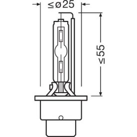   OSRAM 12/24V 35W P32d-2 "D2S" OFF ROAD XENARC COOL BLUE BOOST Duo-Box