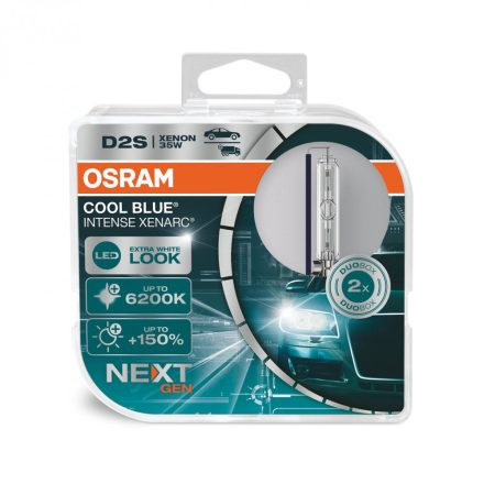 OSRAM 12/24V 35W P32d-2 D2S Cool Blue Intense Next Gen. Duo-Box