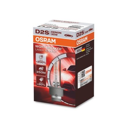 OSRAM 12/24V 35W P32d-2 D2S XENARC® NIGHT BREAKER® LASER Doboz