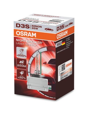 OSRAM 12/24V 35W PK32d-5 D3S XENARC® NIGHT BREAKER® LASER Doboz