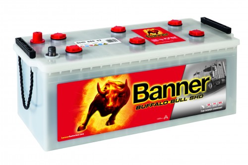 Banner Buffalo Bull 180ah indító akkumulátor