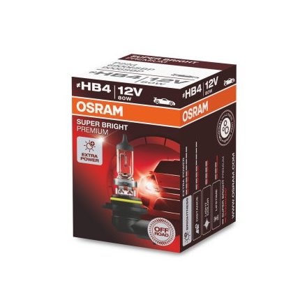 OSRAM 12V 80W P22D  OFF ROAD SUPER BRIGHT PREMIUM Doboz