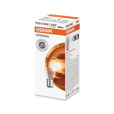 OSRAM 12V 21/4W BAZ15d P21/4W STANDARD Doboz