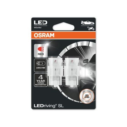 OSRAM 12V 1,4W W3x16d  W21W  LEDriving® SL Duo Bliszter