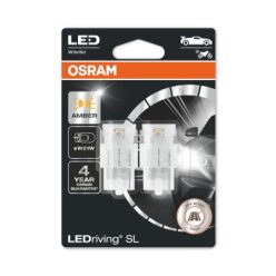 OSRAM 12V 1,3W W3x16d  W21W  LEDriving® SL Duo Bliszter