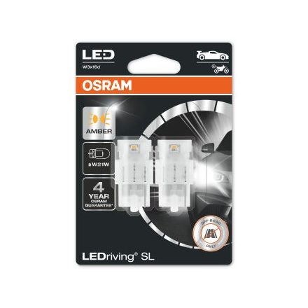 OSRAM 12V 1,3W W3x16d  W21W  LEDriving® SL Duo Bliszter