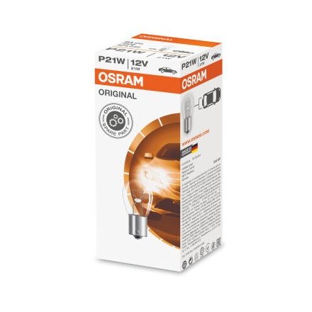 OSRAM 12V 21W BA15s P21W STANDARD Doboz