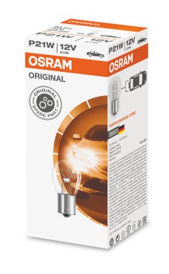 OSRAM 12V 21W BA15s P21W STANDARD Doboz