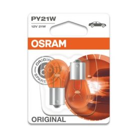OSRAM 12V 21W BAU15s PY21W STANDARD Duo Bliszter