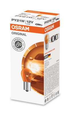 OSRAM 12V 21W BAU15s PY21W STANDARD Doboz