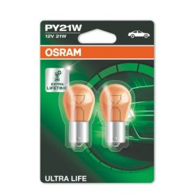 OSRAM 12V 21W BAU15S PY21W ULTRA LIFE Duo Bliszter