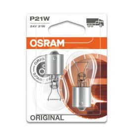 OSRAM 24V 21W BA15s P21W STANDARD Duo Bliszter